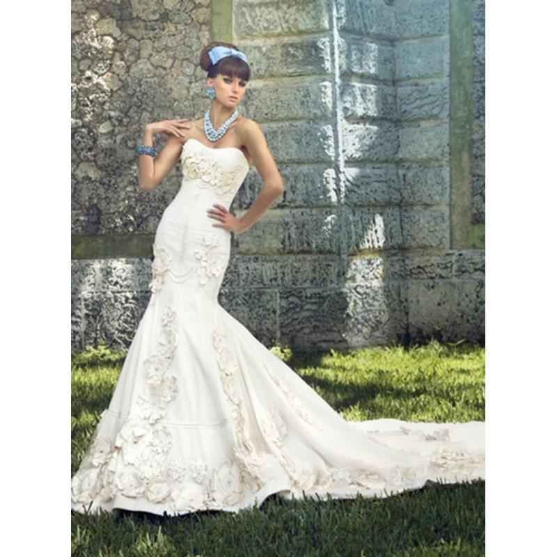 Hochzeit - Jorge Manuel THE CIELO - BLUE -  Designer Wedding Dresses