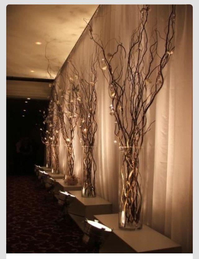 Wedding - Lighted Branches