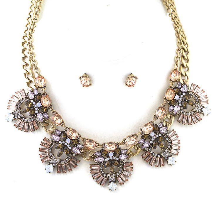 Mariage - Holiday Edition - Glass Statement Necklace