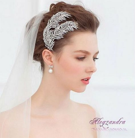 زفاف - Crystal Bridal Hair Comb, Wedding Hair Pieces, Rhinestone Combs, Wedding Hair Accessories, Bridal Headpieces - $39.99 USD