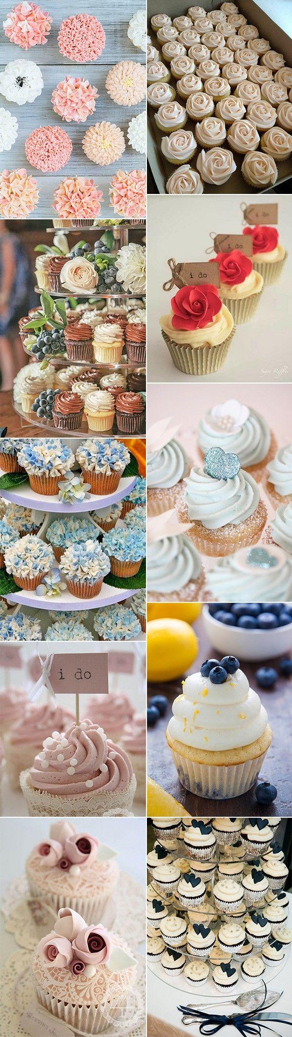 Hochzeit - 24 Creative Wedding Cupcake Ideas For Your Big Day - Page 3 Of 3