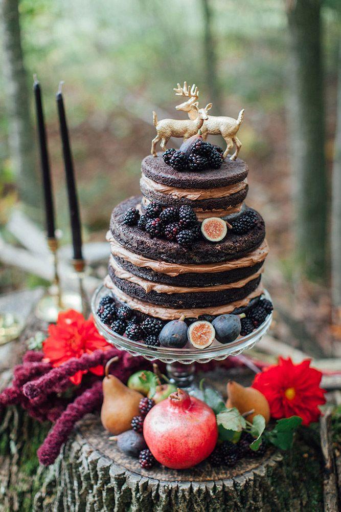 Mariage - 30 Small Rustic Wedding Cakes On A Budget