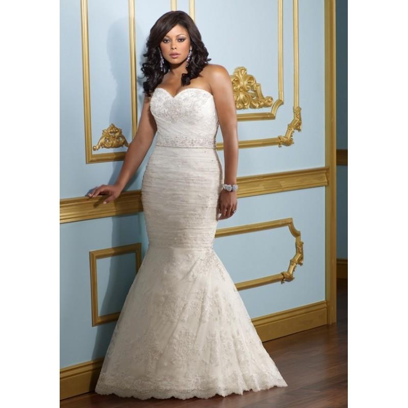 Hochzeit - Mori Lee Julietta 3111 Plus Size Wedding Dress - Crazy Sale Bridal Dresses