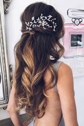 زفاف - Beautiful Wedding Hairstyle For Long Hair Get Inspired By Fabulous Wedding Hairstyles