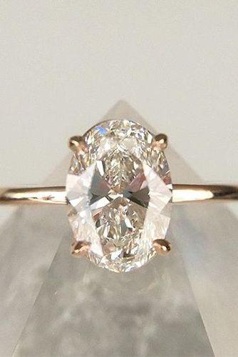 Wedding - Your Heart Will Melt When You See These 24 Oval Engagement Rings