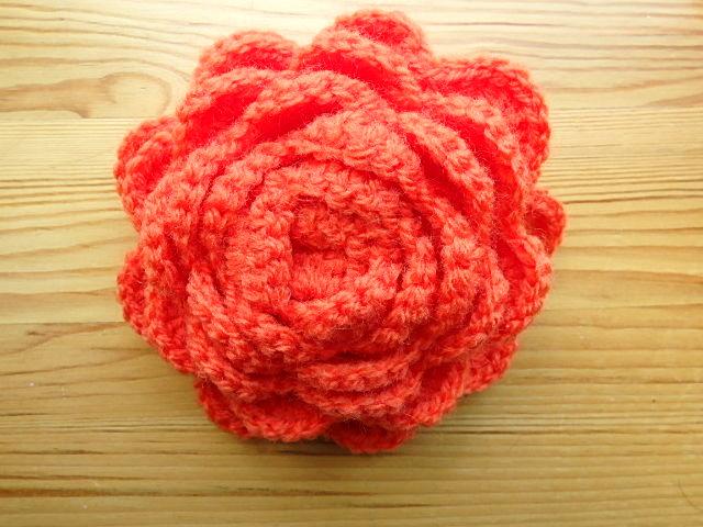 زفاف - Orange flower, Craft magnets, DIY projects, Crochet large flower, flower, flower decoration thread, crochet flower large, crochet applique