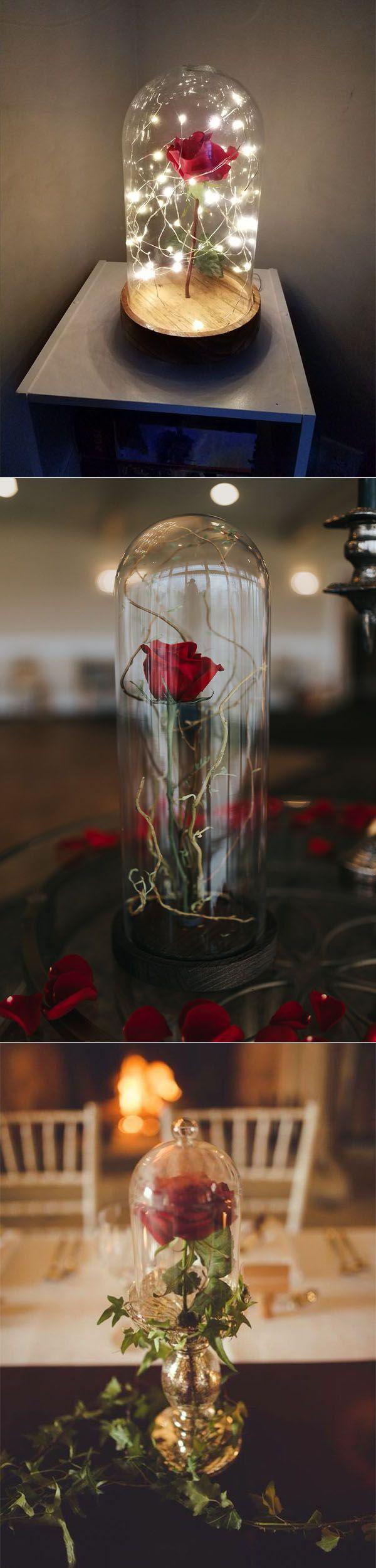 Mariage - 30 Charming Beauty And The Beast Inspired Fairy Tale Wedding Ideas