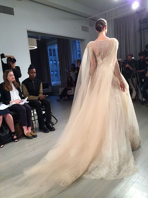 Mariage - Monique Lhuillier Fall 2015 Bridal Collection First Look