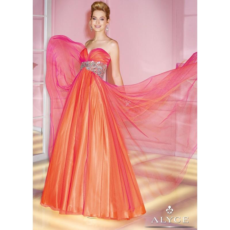 زفاف - Alyce 6265 Strapless Beaded Evening Gown Website Special - 2017 Spring Trends Dresses