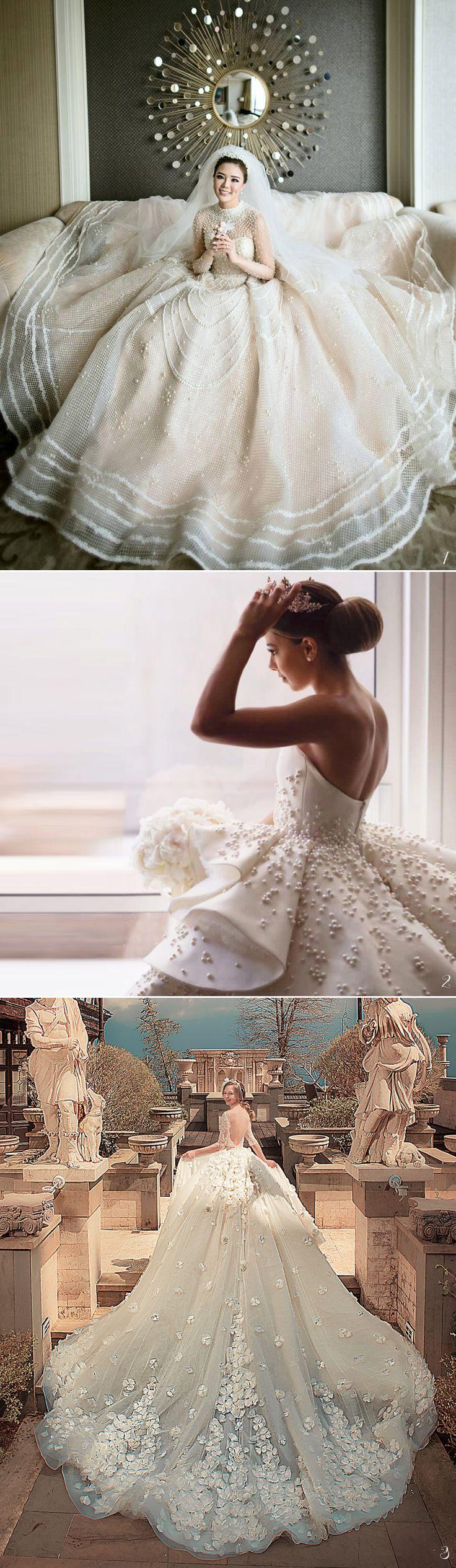 Wedding - 17 Beautiful Wedding Dresses That Evoke Timeless Glamour!