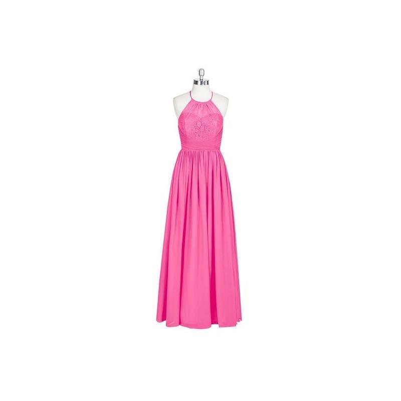 Hochzeit - Azalea Azazie Harmony - Chiffon Floor Length Strap Detail Halter Dress - Cheap Gorgeous Bridesmaids Store