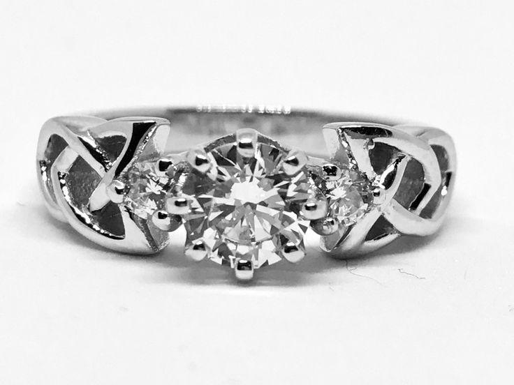Wedding - A Perfect CT Cut Russian Lab Diamond Bridal Set