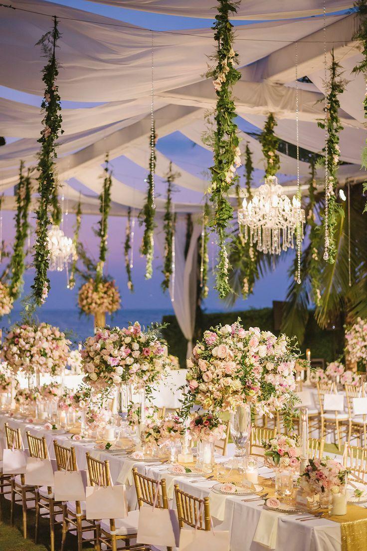 Mariage - 15 Glamorous Wedding Tablescapes