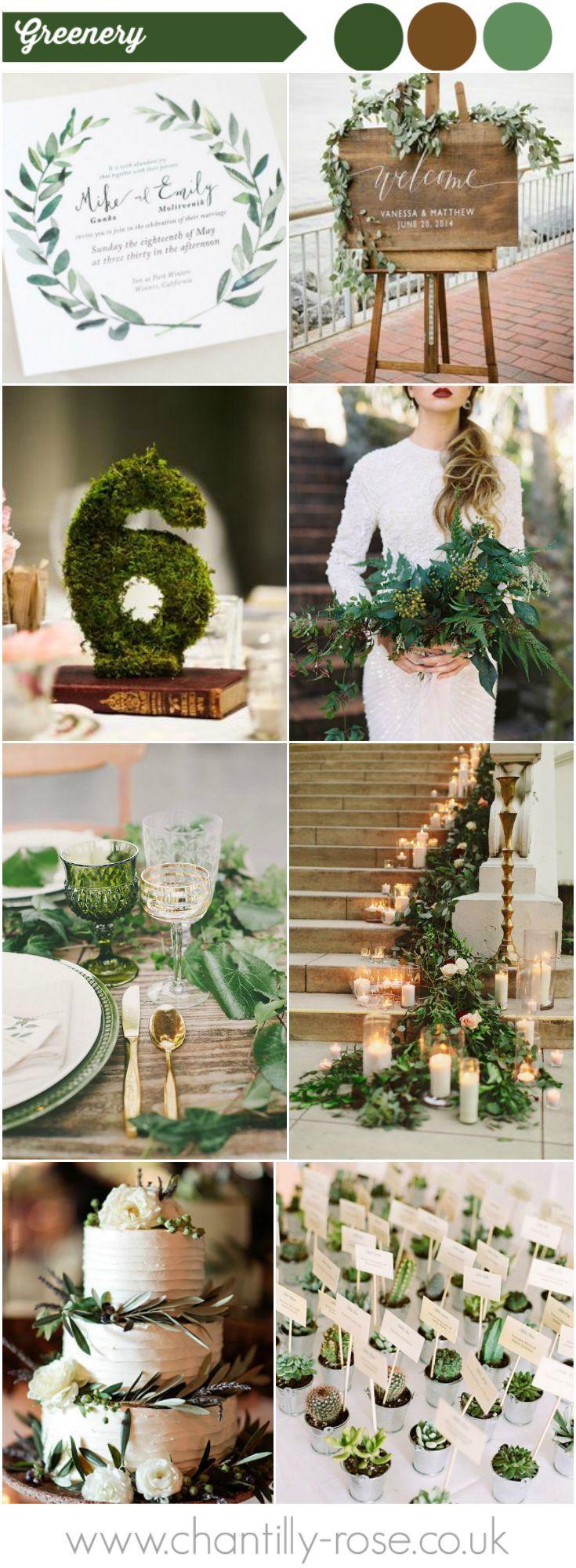 Mariage - How To Incorporate Greenery
