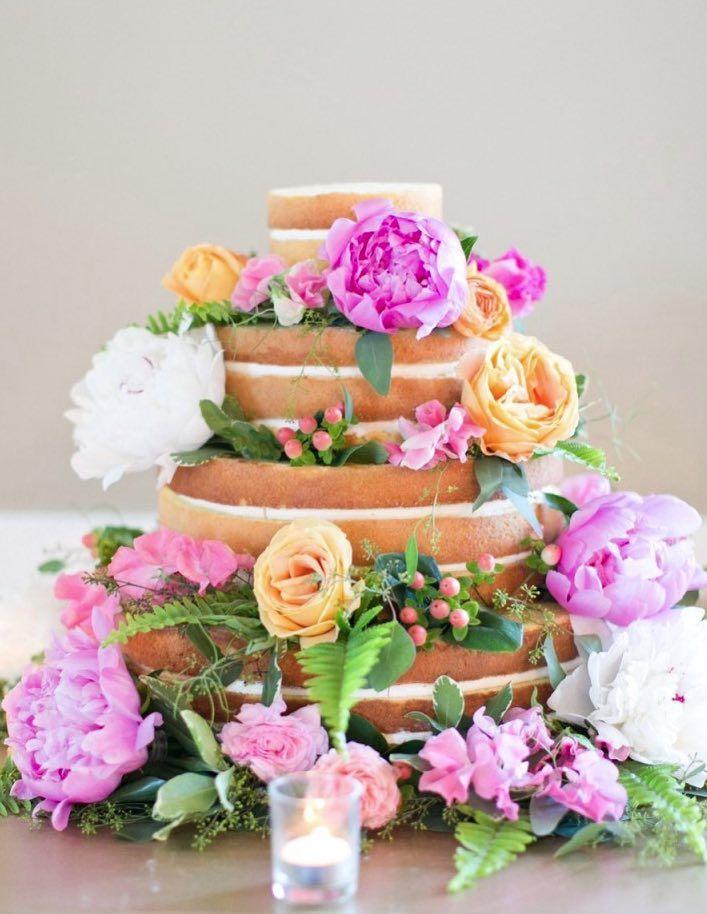 زفاف - Wedding Cake Inspiration - Photo: Cassi Claire Photography