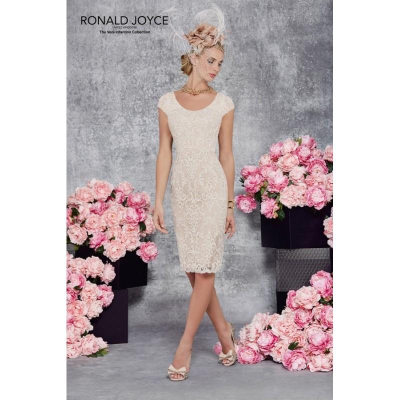Свадьба - Ronald Joyce Style 991162 by Ronald Joyce - Short Scooped Veni Infantino - Bridesmaid Dress Online Shop