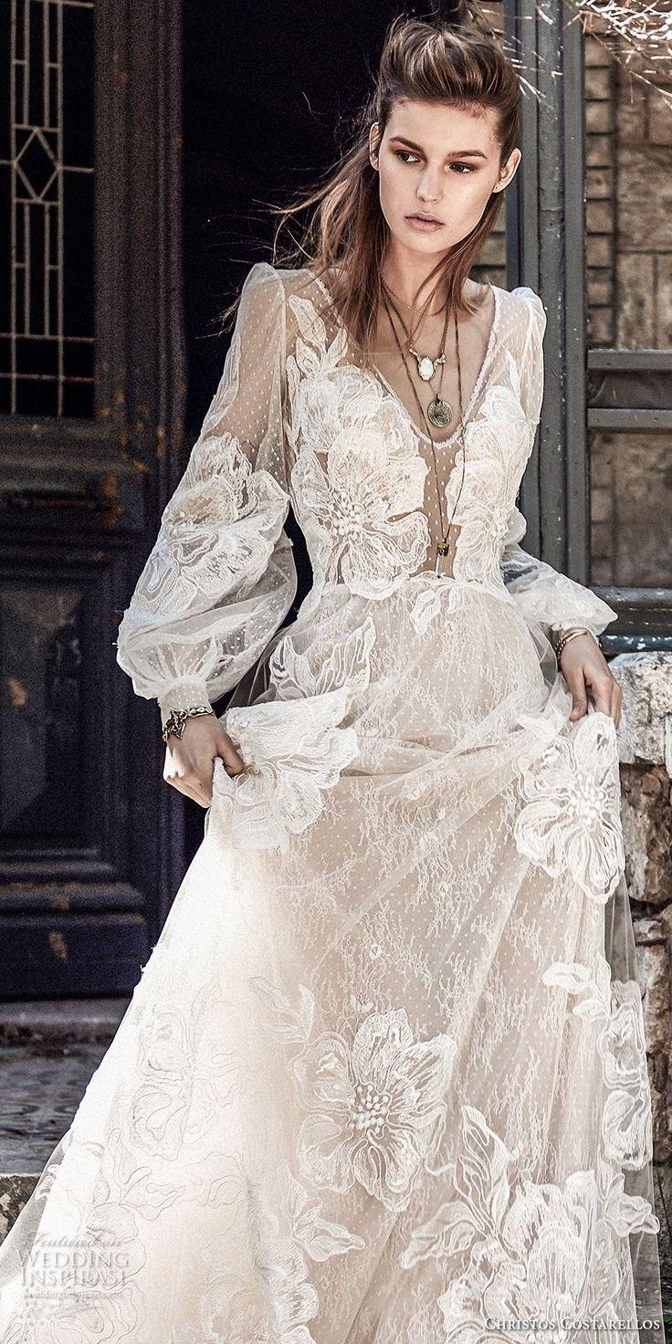 Hochzeit - Costarellos Spring 2018 Wedding Dresses