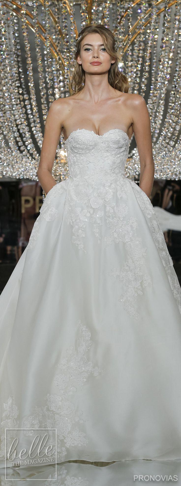 Свадьба - Wedding Dresses By Pronovias 2018 Collection - New York Bridal Fashion Week