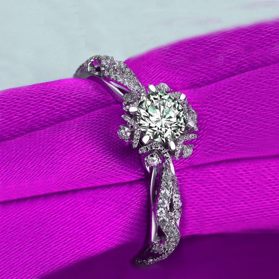 زفاف - Nature Inspired Engagement Rings,Nature Engagement Ring,natural diamond engagement ring,filigree engagement ring,rings for her,diamond ring