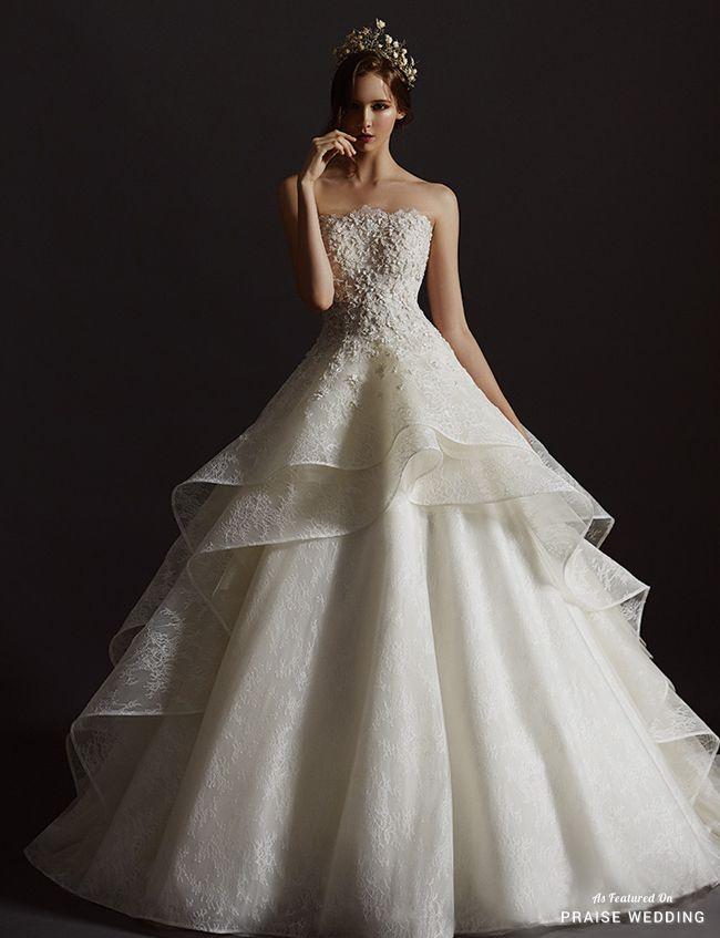 Hochzeit - This Hyper-romantic Wedding Dress From Bridal Village Is Off The Charts Beautiful!