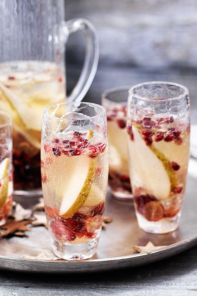 Hochzeit - Festive Prosecco Sangria