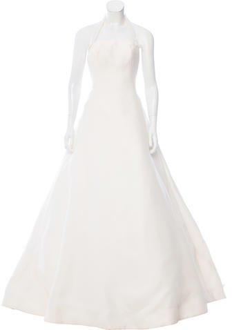 Mariage - Carolina Herrera Halter Wedding Gown