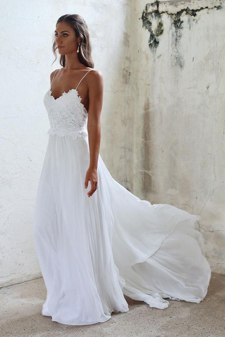 Hochzeit - Beach Wedding Dress