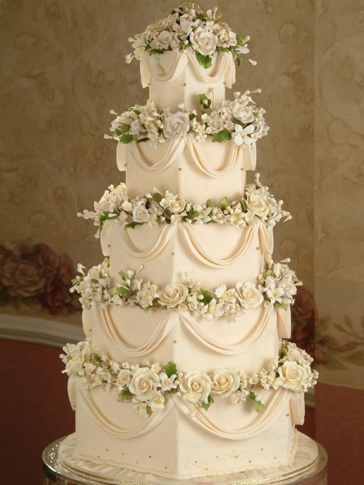 Свадьба - Square Cut Cake