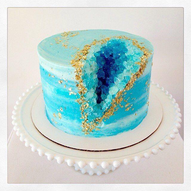 Свадьба - Geode Cakes