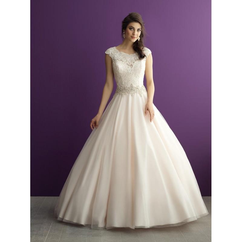 Hochzeit - White/Silver Allure Bridals Romance 2967 - Brand Wedding Store Online