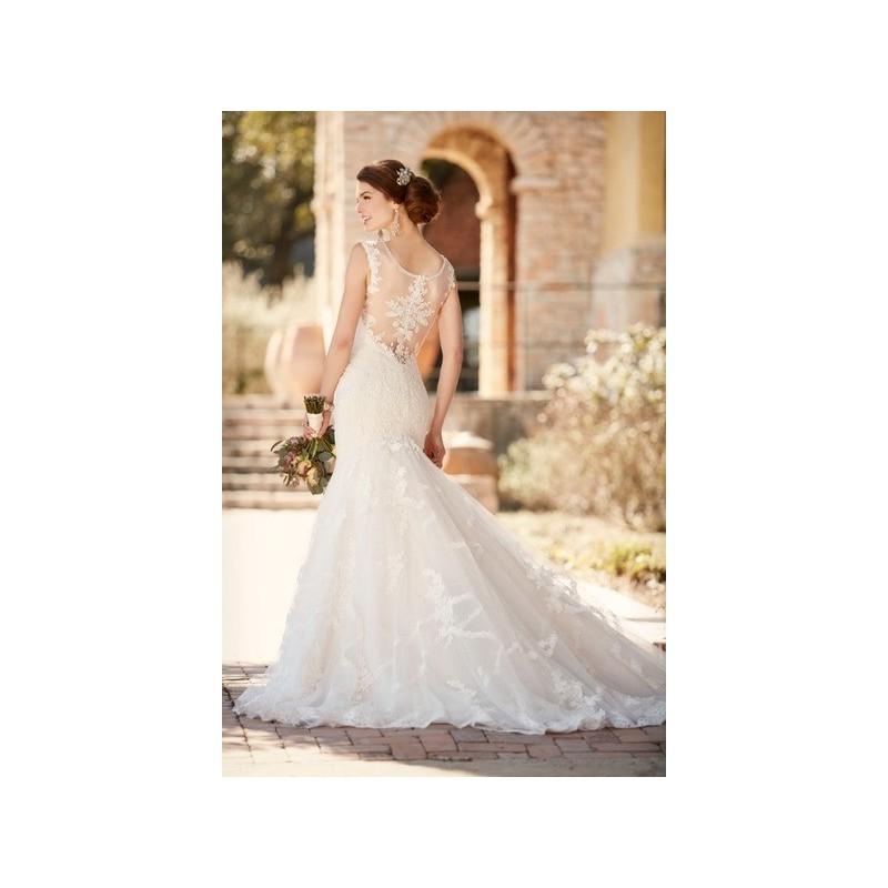 Wedding - Vestido de novia de Essense of Australia Modelo D2162 - 2017 Sirena Tirantes Vestido - Tienda nupcial con estilo del cordón