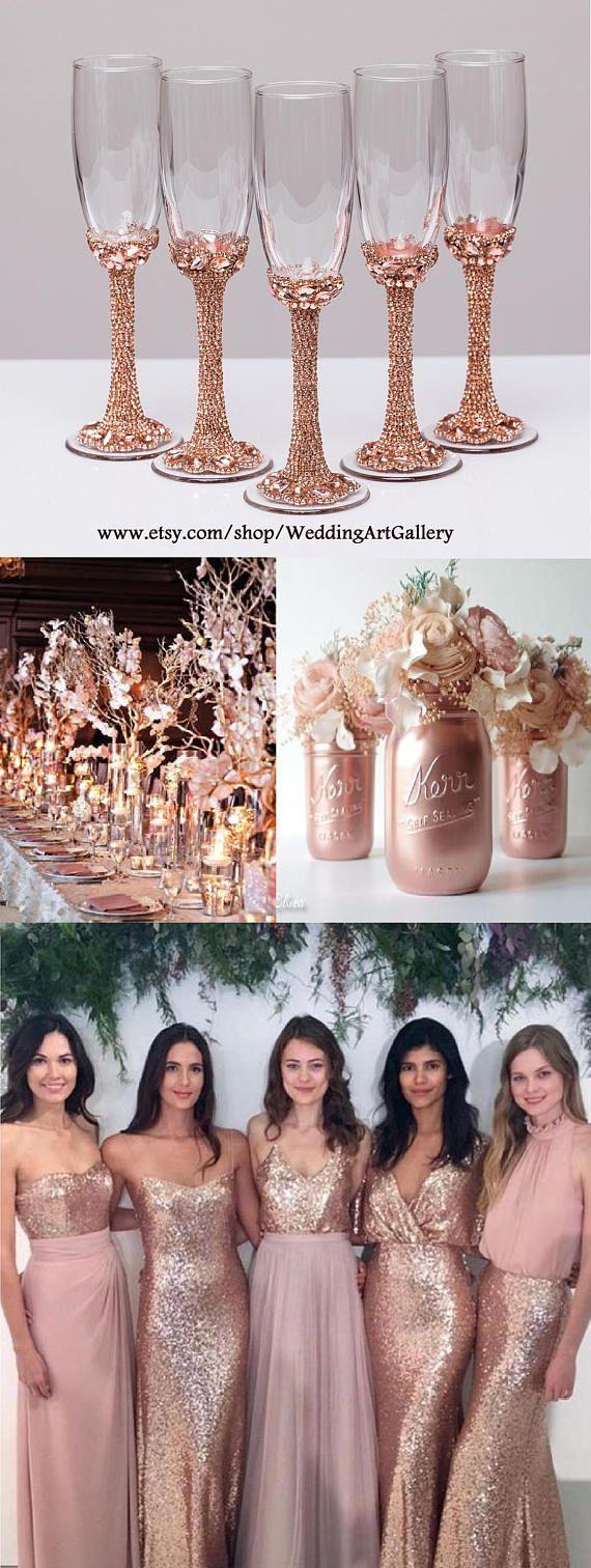 Wedding - 22 Rose Gold Quinceanera Decorations