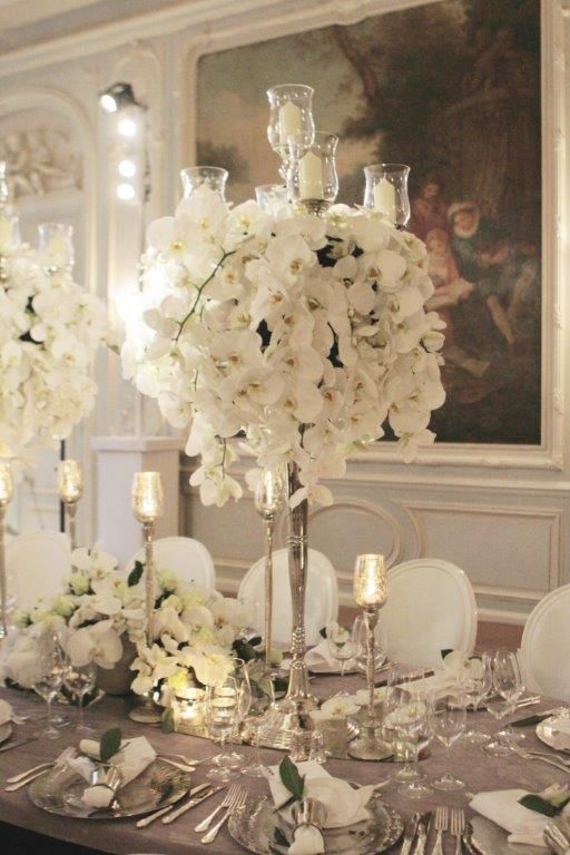 Wedding - High Floral Centerpiece