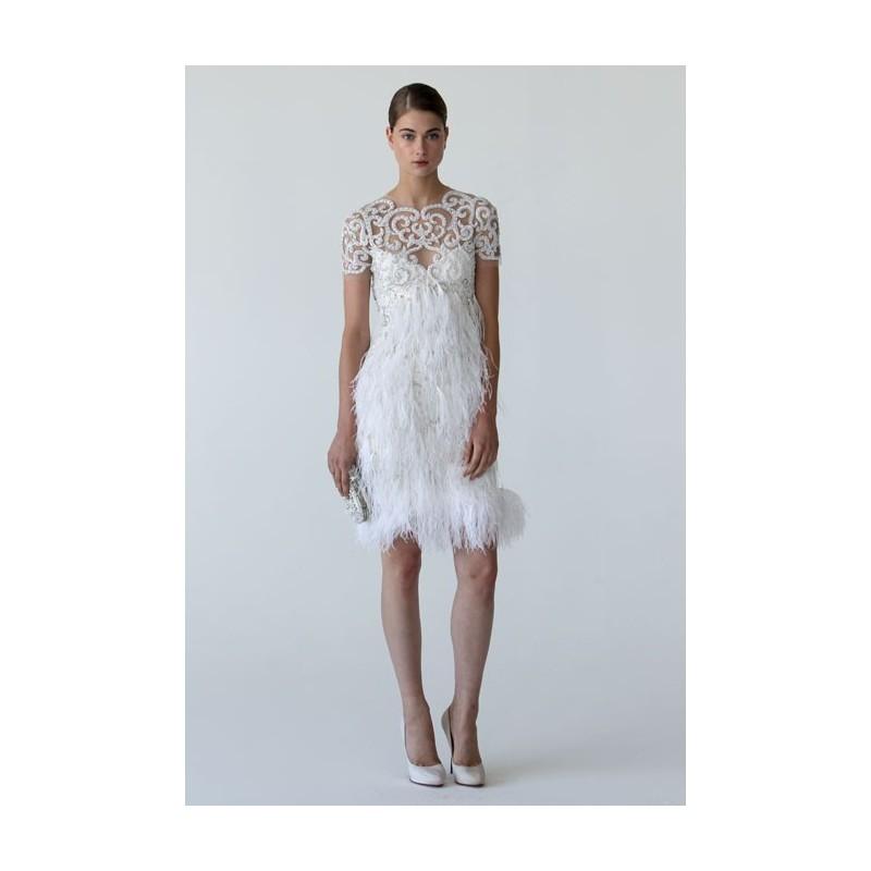 Wedding - Marchesa - Fall 2012 - Stunning Cheap Wedding Dresses