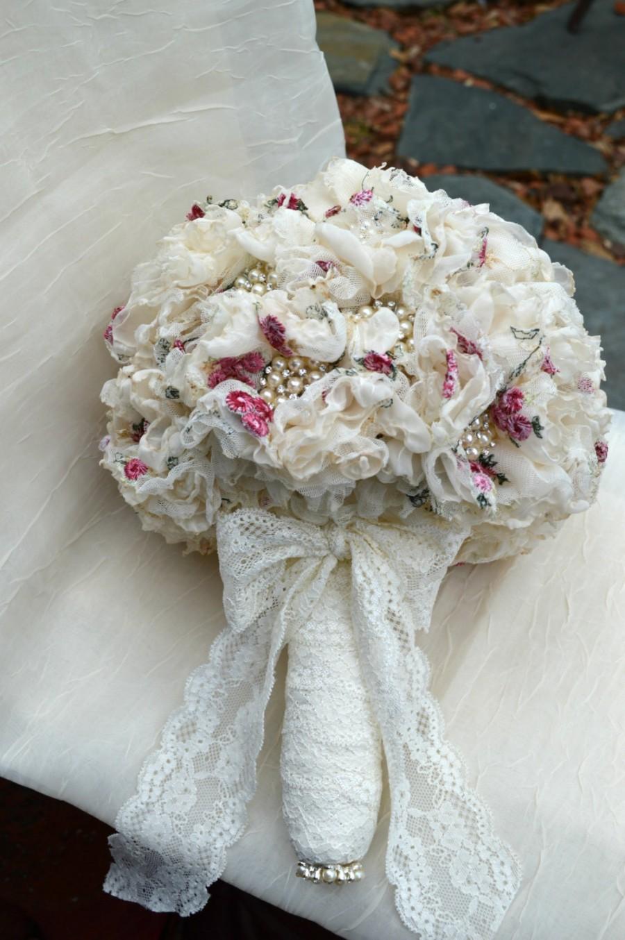 Hochzeit - Romantic Forever Bouquet