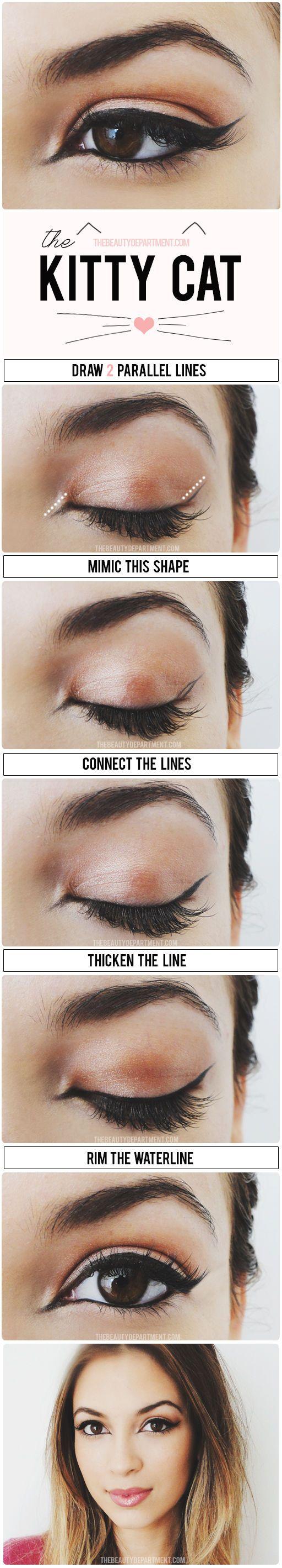 زفاف - Cat Eyeliner Tips