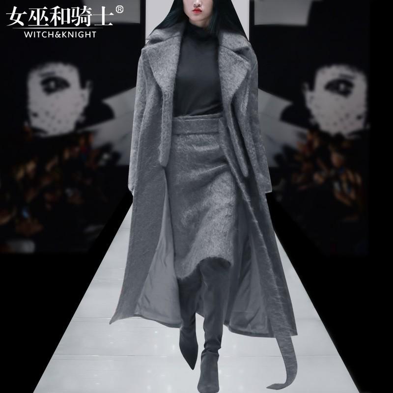 زفاف - Vogue Simple Wool Outfit Overcoat - Bonny YZOZO Boutique Store