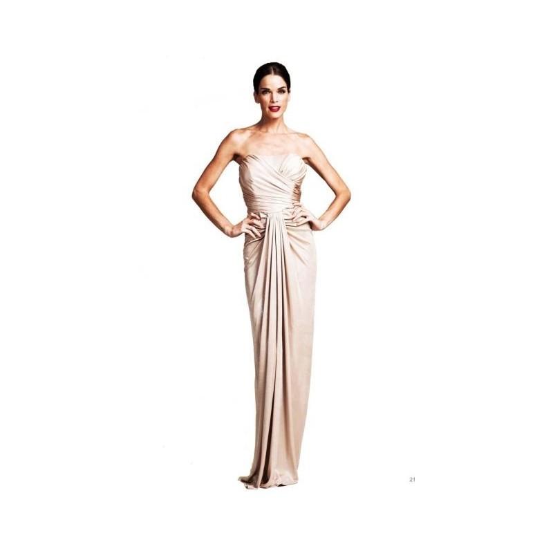 زفاف - Nicole Bakti 6559 Draped Evening Dress - Brand Prom Dresses