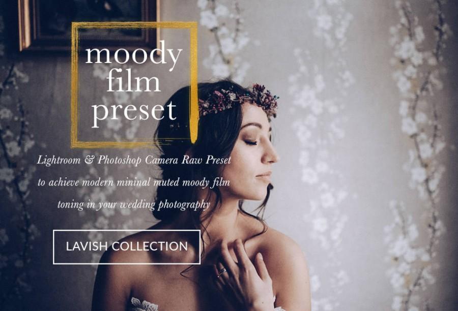 Свадьба - Moody Cool Film Wedding Lightroom And Photoshop Preset Professional Wedding Presets - The Lavish Collection For Lightroom And Photoshop ACR