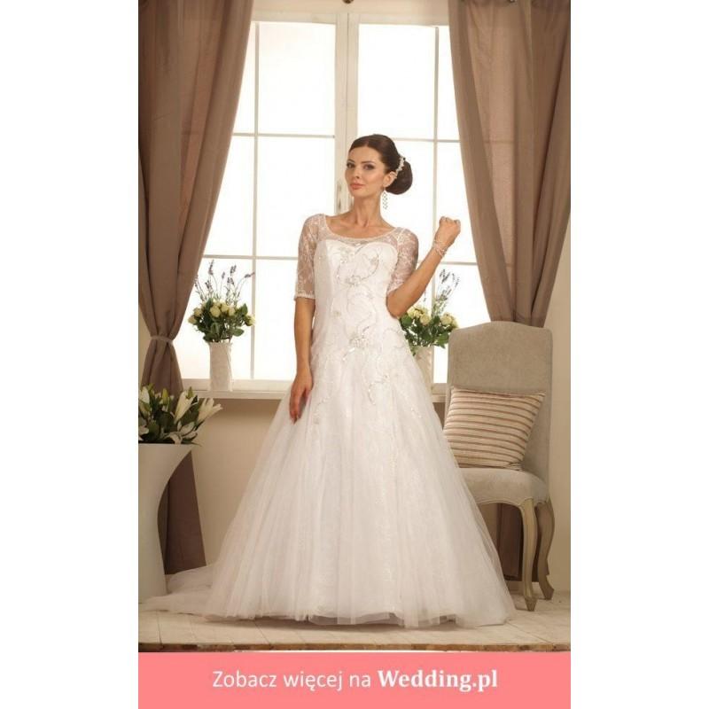 Hochzeit - Relevance Bridal - Bonita Emotion Floor Length Boat A-line Short sleeve No - Formal Bridesmaid Dresses 2017