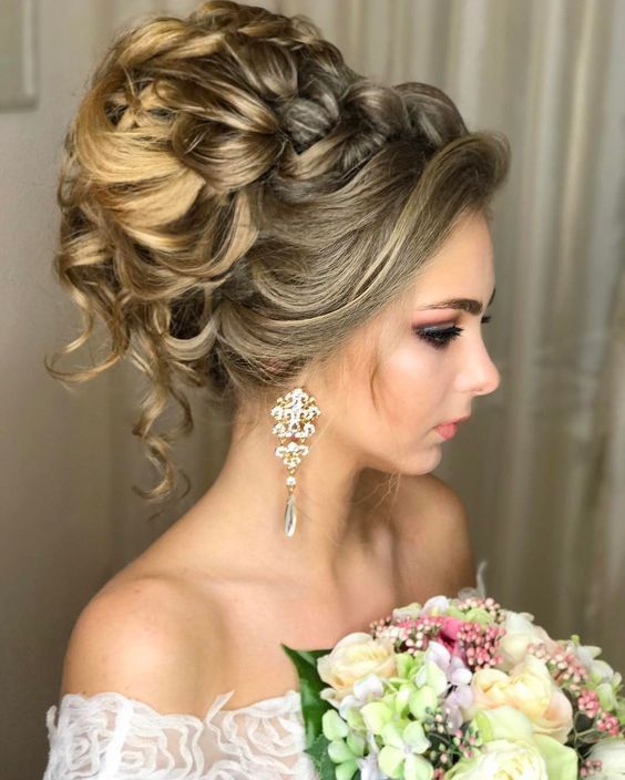 زفاف - Wedding Hairstyle Inspiration - Websalon Wedding