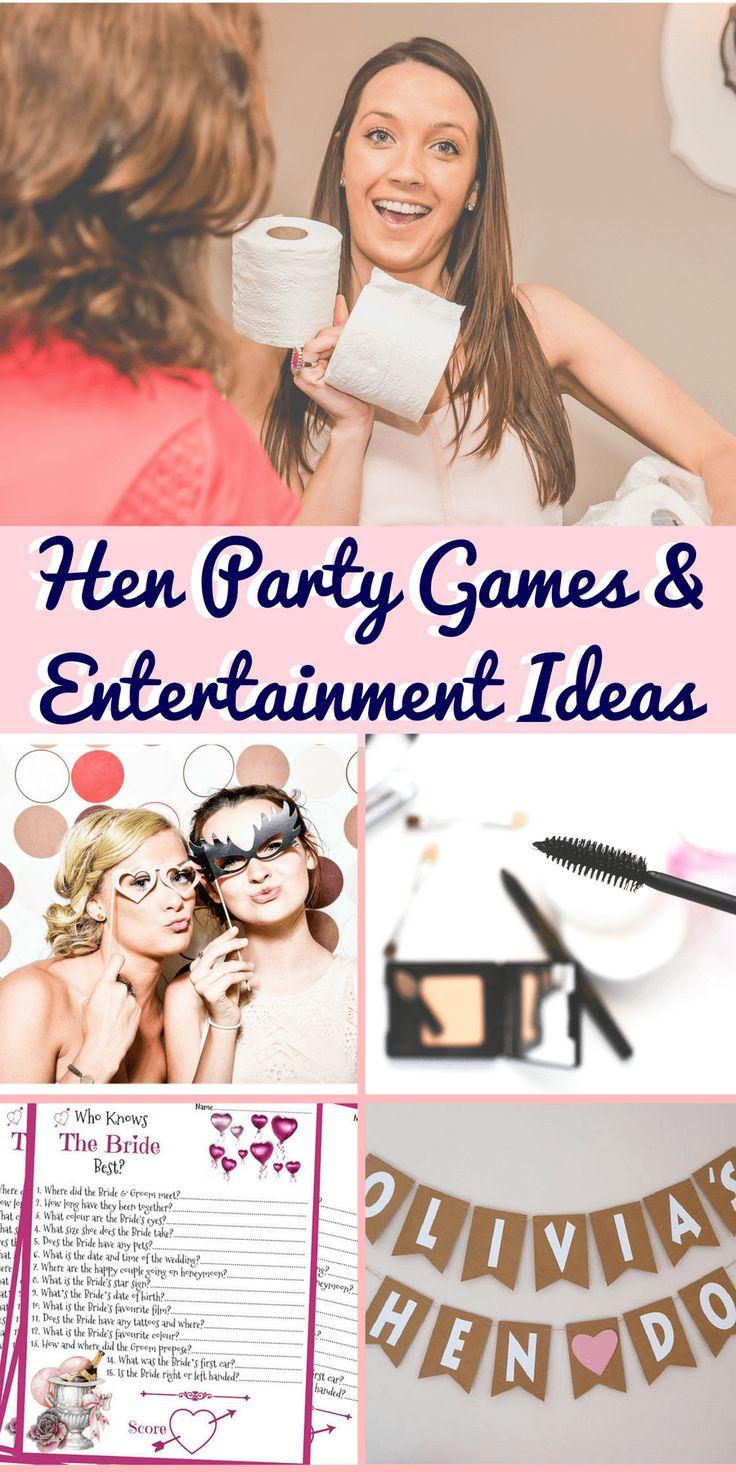 Wedding - Hen Party Games. The Naughty, The Nice & The Downright Hilarious