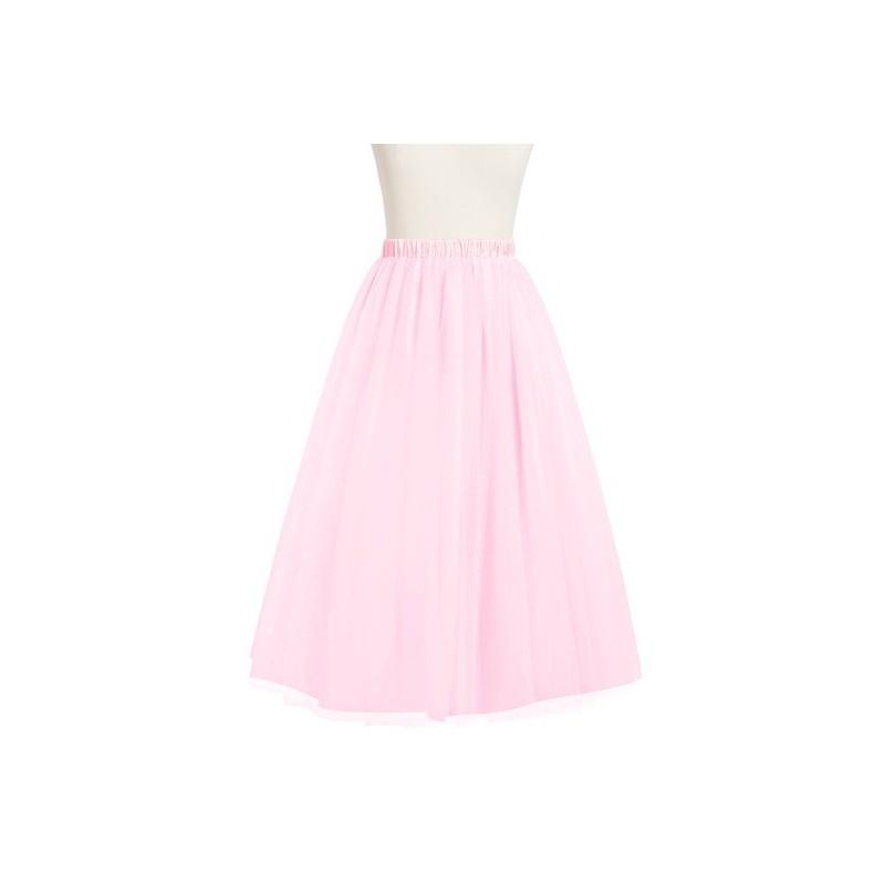 زفاف - Candy_pink Azazie Katerina - Tea Length Tulle And Charmeuse Dress - Charming Bridesmaids Store