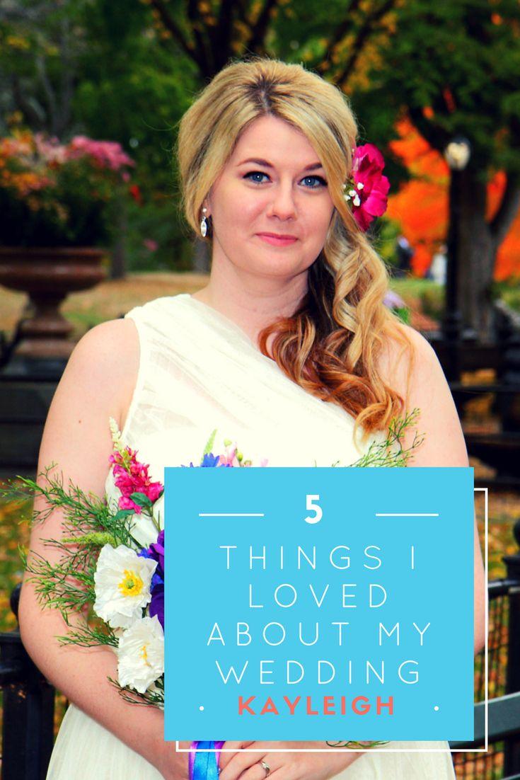 Hochzeit - Five Things I Loved About My Wedding – Kayleigh