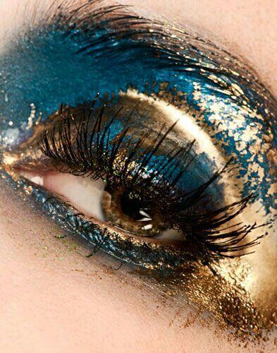 Mariage - Gold And Navy Eyes