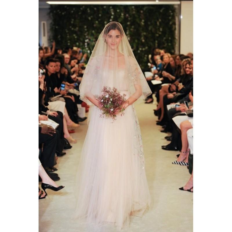 Wedding - Style Joie by Carolina Herrera - Tulle A-line Floor length Dress - 2018 Unique Wedding Shop
