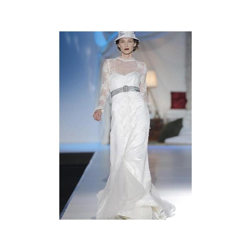 زفاف - Vestido de novia de Inmaculada Garcia Modelo Atem - 2014 Imperio Con mangas Vestido - Tienda nupcial con estilo del cordón