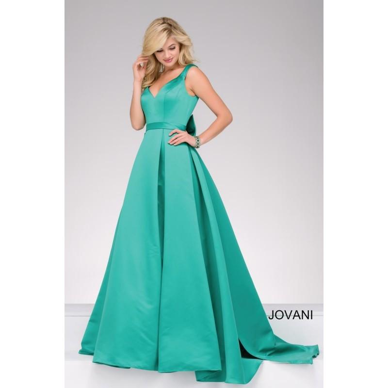 Mariage - Jovani 45893 Pleated Prom Dress - Brand Prom Dresses