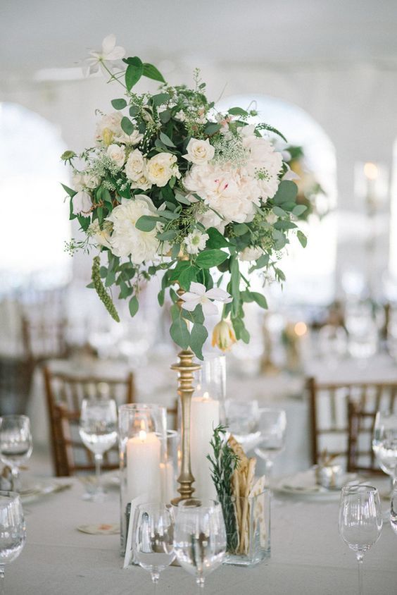 Wedding - White And Golden Colors