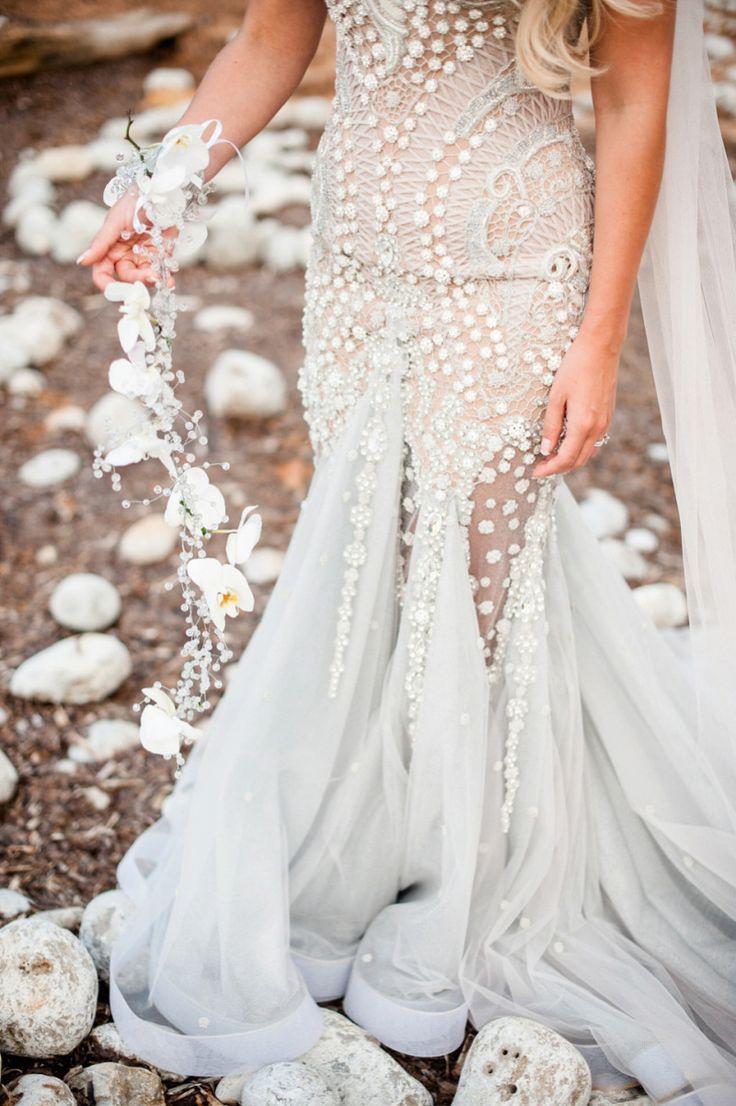 زفاف - A Mermaid Inspired Wedding Dress For An Island Wedding By The Sea